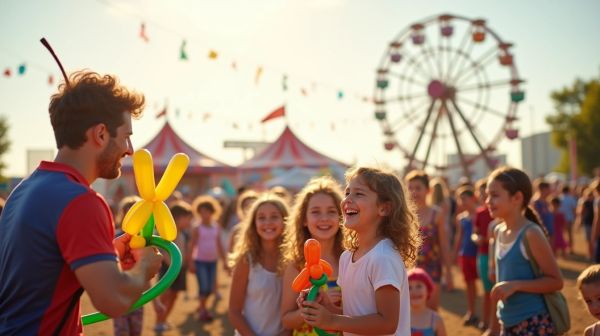 Fête foraine éphémère : organiser une animation clé en main