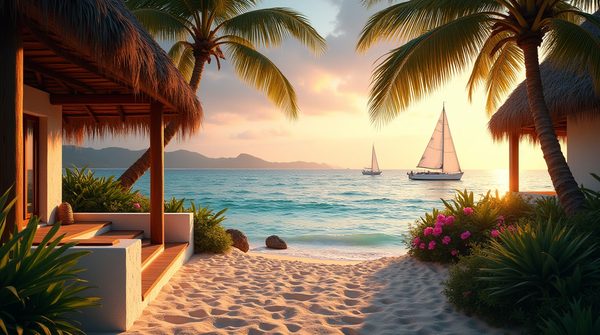 Hôtel nosy be : sérénité et aventures au bord de l'océan